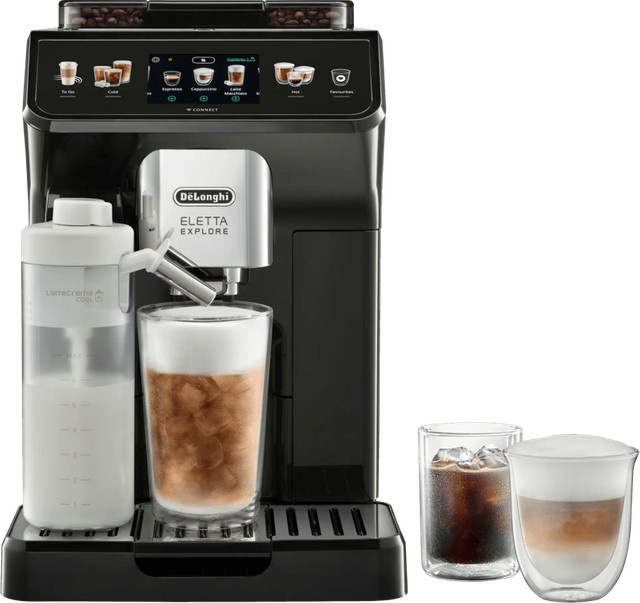 De'Longhi Eletta Explore Kaffee-Vollautomat ECAM 450.65.G in Dunkelgrau - Bild 2