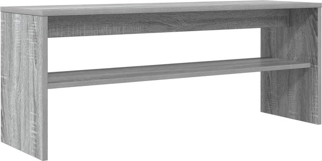 vidaXL TV-Schrank aus Holzwerkstoff in Grau Sonoma, B/T/H: 100 x 30 x 40 cm - Bild 1