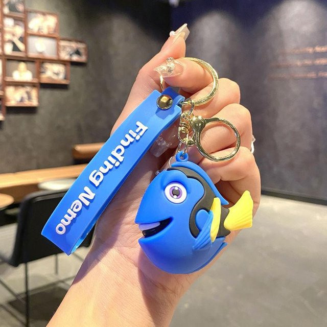Schlüsselanhänger Clownfisch Nemo, Cartoon, Blue, Kinder - Bild 1