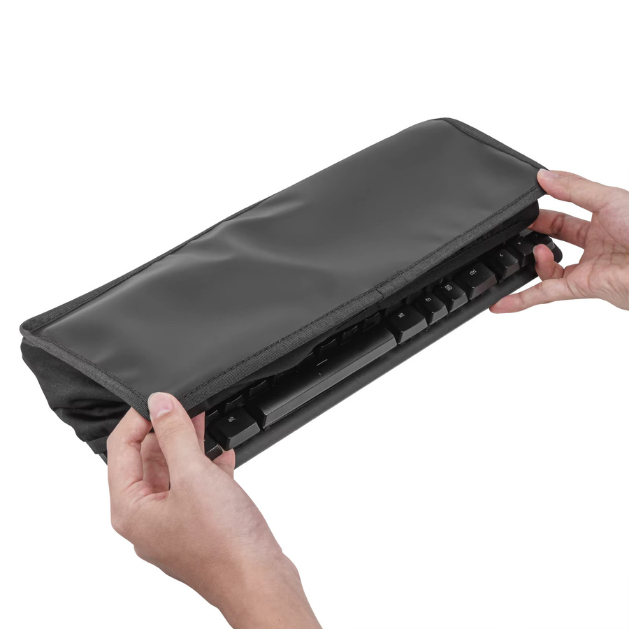 Geekria Silikon-Tastaturabdeckung für 87-Tasten TKL mechanische Gaming-Tastaturen, Schwarz - Bild 4