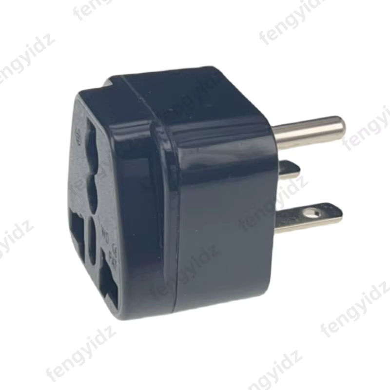 Fengyidz Elektrischer T-Typ Netzstecker NEMA 6-15P 250 V 15 A Universal Reiseadapter für USA, Kanada und Japan, Schwarz - Bild 4
