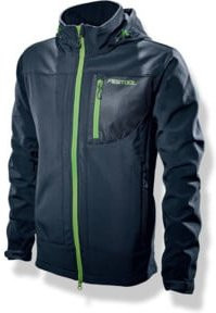 Festool Softshell-Jacke für Herren in Dunkelblau und Grün, Größe XL - Bild 1