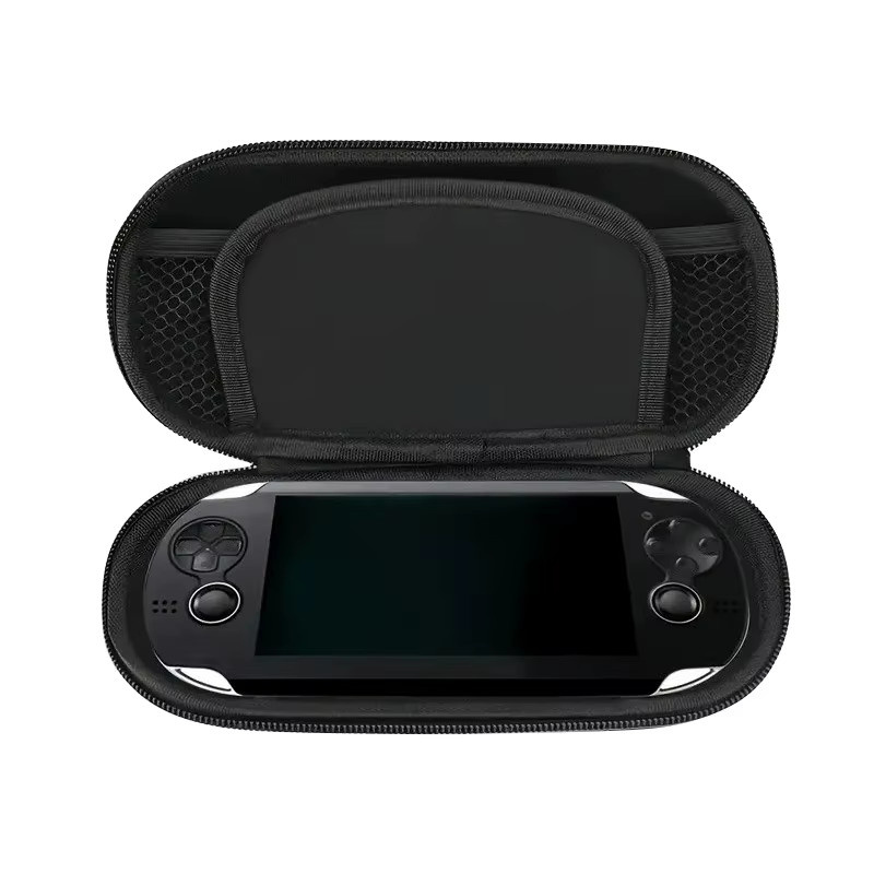 DIXSG Tragbare Spielkonsolen-Tasche aus EVA für PSVITA 2000, PSV 1000 sowie PSP 1000, 2000 und 3000 in Rot - Bild 2
