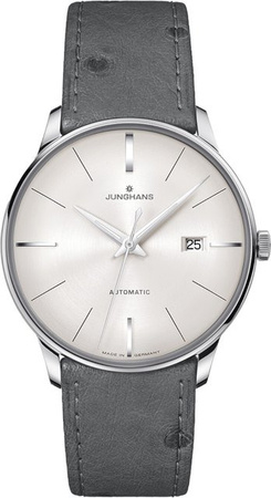 Junghans Armbanduhr Meister Automatic, Edelstahl, 40 mm, Herren