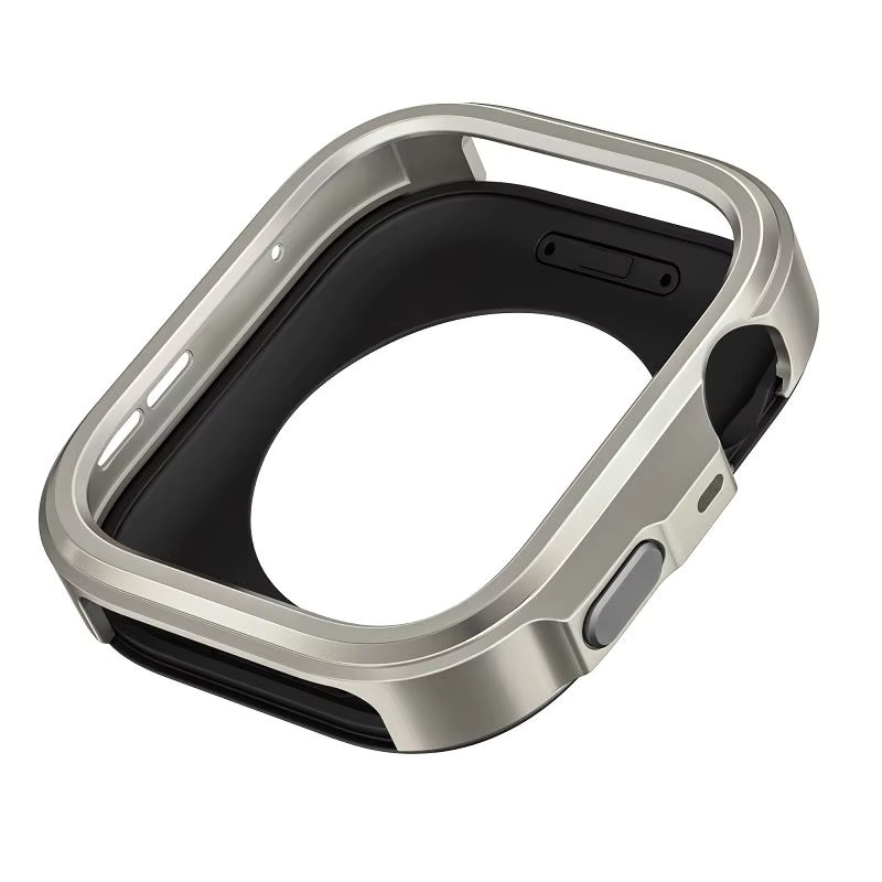 Huawei Metall-Schutzhülle für Watch Fit 4pro, Edelstahl, Silber, Unisex - Bild 2