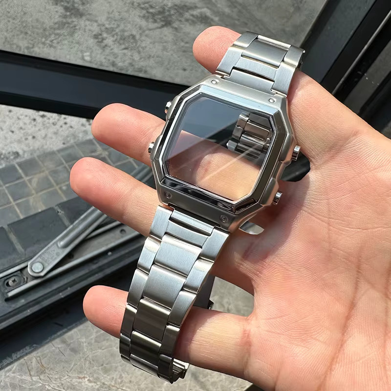 Casio Uhrengehäuse Edelstahl, Silber, Unisex - Bild 4