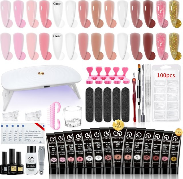 DUOLINGDAI Gel-Nagelverlängerungs-Set, Unisex - Bild 1