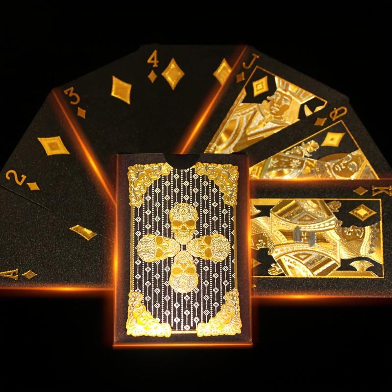 SZ-Damai Kartenspiel, Totenkopf, Schwarz, 1-teiliges Set - Bild 3