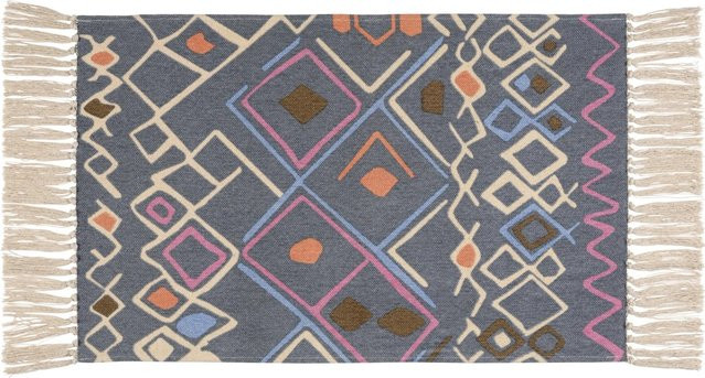 Wenko Badteppich Massa Mehrfarbig B/T: 50 x 80 cm - Bild 1