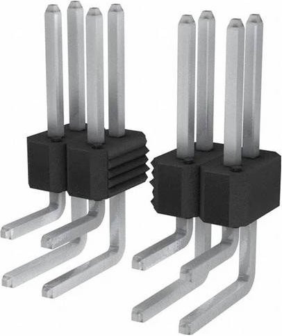 Amphenol Stiftleiste Standard 77317-412-32LF in Schwarz - Bild 1