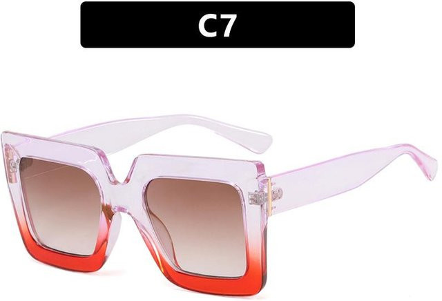 Korrektionsbrille Damen, Vollrand, Quadratisch, Kunststoff, Blaulichtfilter, Pink, Purple - Bild 1