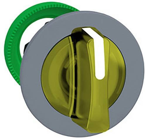 Schneider Electric ZB5FK1383C0 Leuchtwahlschalter-Frontelement aus Kunststoff in Gelb und Grau - Bild 1