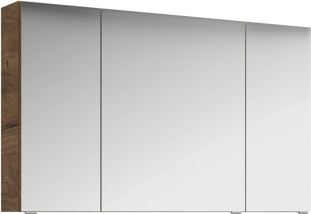 Pelipal Spiegelschrank Serie 4010 Eiche Ribbeck quer Nachbildung, Farbe Braun, Breite: 120 cm - Bild 1