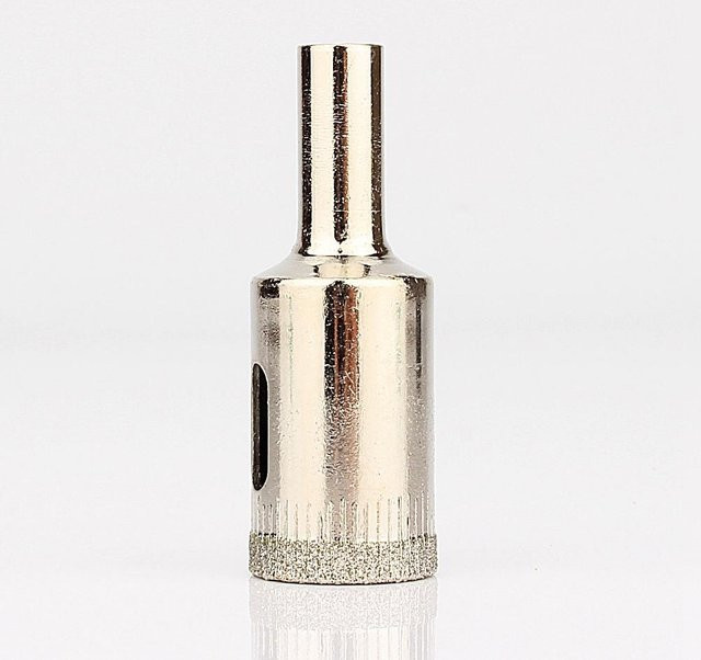 Kkmoon Diamant Lochsäge 18 mm für Glas Fliesen Granit und Marmor in Silber - Bild 1