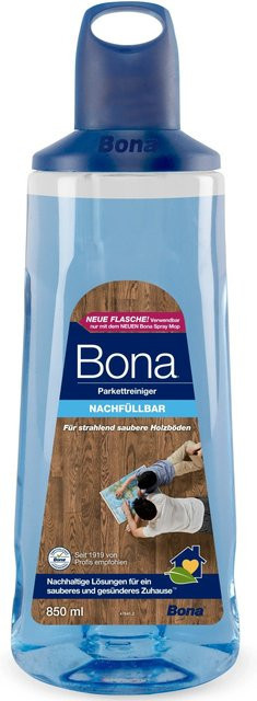 Bona Parkettreiniger Nachfüllpack Blau 0,85 l - Bild 1