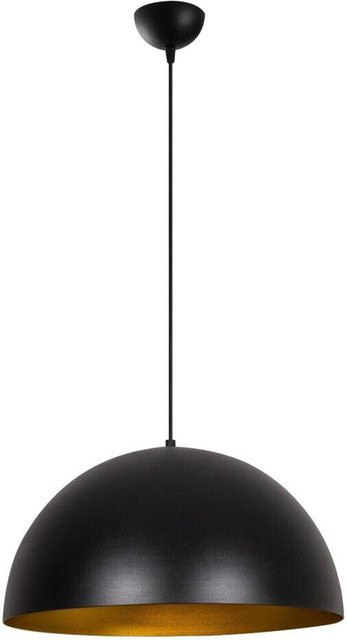 Opviq Pendelleuchte Sivani in Gold und Schwarz aus Metall mit E27 Fassung, Höhe: 121 cm, Breite: 50 cm, Tiefe: 50 cm - Bild 1