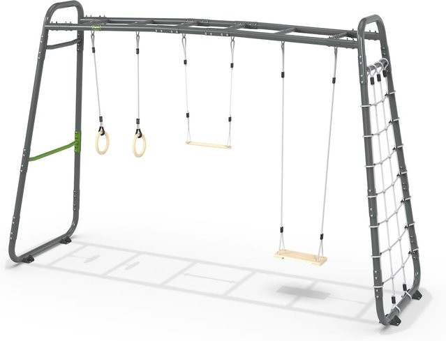 EXIT GetSet Monkeybar MB310 Fitnessgerät in Grau für Kinder ab 3 Jahren mit einer maximalen Nutzlast von 100 kg - Bild 1