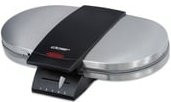 Cloer Doppel-Waffeleisen 1329 in Silber und Schwarz - Bild 1