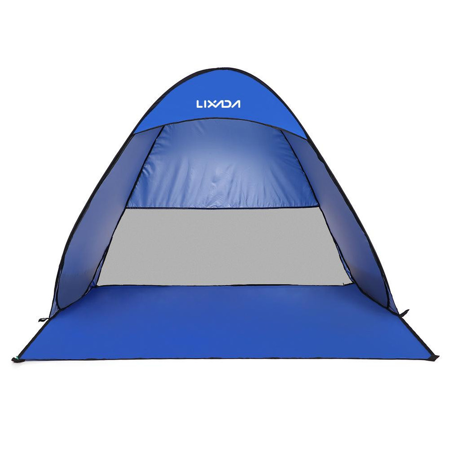 Lixada Automatisches Instant-Pop-Up-Strandzelt mit UV-Schutz für Camping und Angeln in Grün - Bild 1