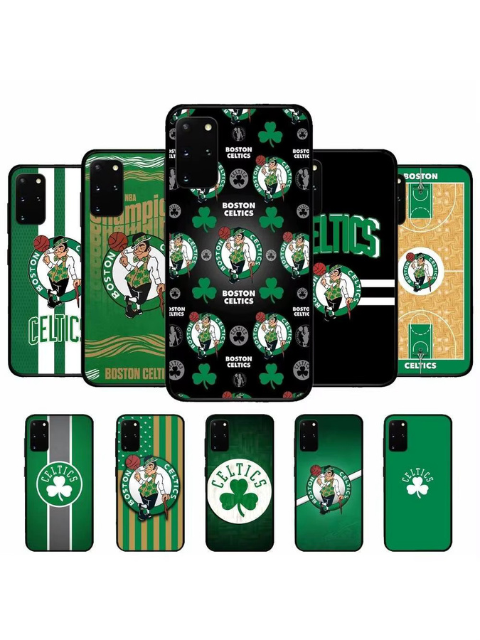 Boston Celtics Logo Handyhülle für Samsung Galaxy S24 Ultra S23 S22 S21 S20 FE 5G in Grün - Bild 5