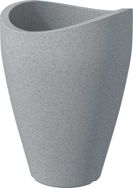 Scheurich Pflanzgefäß Wave Globe High Grau Durchmesser: 50,5 cm, Höhe: 67 cm - Bild 1