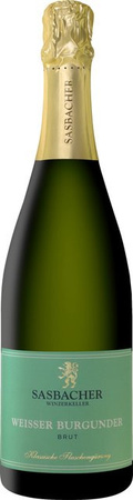 Sasbacher Winzerkeller eG Sekt Weisser Burgunder, Brut, Kaiserstuhl, 2024, 0,75 l