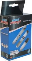 New Sports Tischtennis Bälle Set, 6 Stück, weiß - Bild 1
