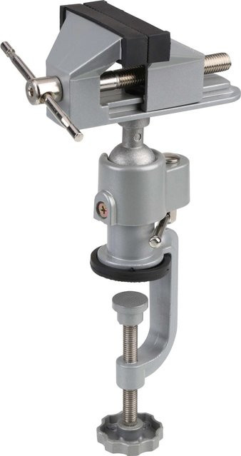 LUX-TOOLS Präzisionsschraubstock Comfort aus Edelstahl in Silber - Bild 1