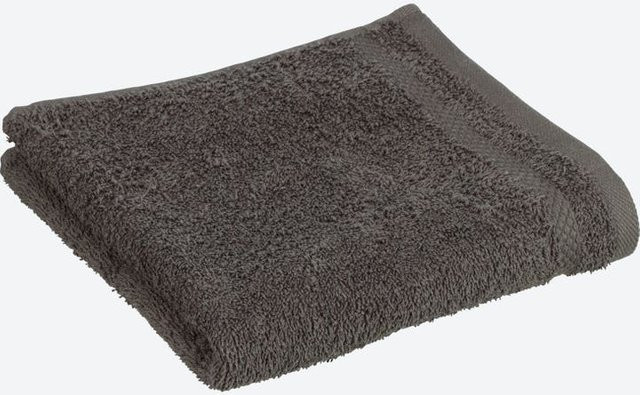 NKD Frottee-Handtuch CLASSIC aus Baumwolle, Grau, B: 50 cm, L: 100 cm - Bild 1