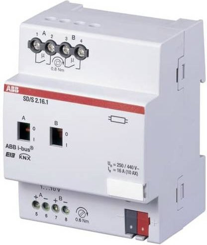ABB 2CDG110079R0011 Dimm-Adapter für DIN-Schiene in Weiß - Bild 1