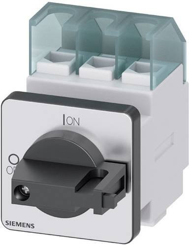 Siemens Lasttrennschalter Schwarz 25A 16mm² 3LD21220TK11 - Bild 1