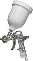 Einhell Farbspritzpistole EFPF 2005 mit Fließbecher für Lacke in Silber und Weiß - Bild 1
