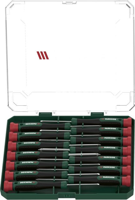 Parkside 7-tlg. Präzisions-Schraubendrehersatz aus Stahl - Bild 1