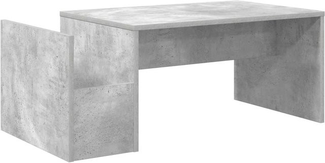 vidaXL Couchtisch modern in Grau aus Holzwerkstoff, B/T/H: 90 x 45 x 35 cm - Bild 1