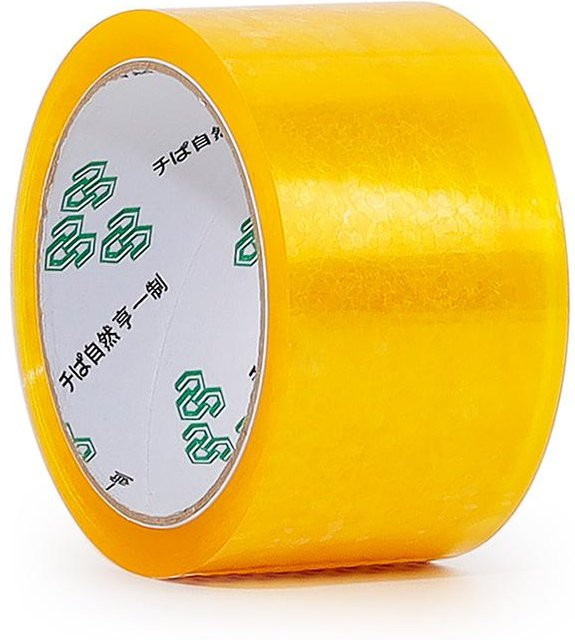FENGXIANG Transparentes Klebeband mit hoher Viskosität für Expressverpackungen und Kartonverschlüsse, Breite: 50 mm - Bild 1