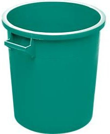 Schäfer Shop Stapelbare Tonne aus HDPE, 35 Liter, Grün - Bild 1