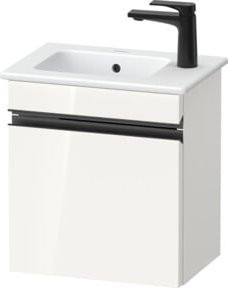 Duravit Sivida Waschtischunterschrank wandhängend, Weiß Hochglanz, B: 40 cm, T: 44,3 cm, H: 28,7 cm - Bild 1