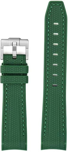 Uhrenarmband MoonSwatch Seamaster 300, Silikon, 20mm, Schwarz, Unisex - Bild 1