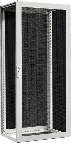 Rittal Energiespeicher-Schrank aus Stahl in Grau, B/T/H: 60,0 x 60,0 x 200,0 cm - Bild 1