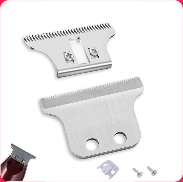 OLOEY T-Wide Trimmerklingen-Ersatz in Silber, passend für Wahl 5 Star Series Detailer 8081 und Cordless Detailer LI 8171 - Bild 1