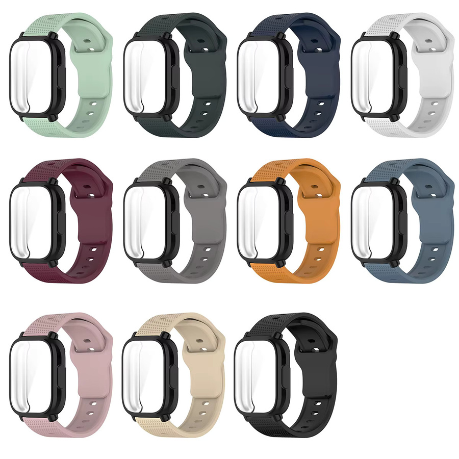 CAOWTAN Uhrenarmband und Gehäuse für Redmi Watch 5 active/5 Lite, Silikon, Unisex - Bild 3