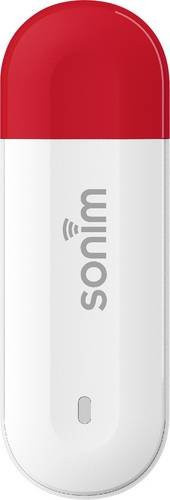Sonim W100 LTE-Surfstick WLAN Hotspot mit 4G und bis zu 16 Verbindungen in Weiß und Rot - Bild 1