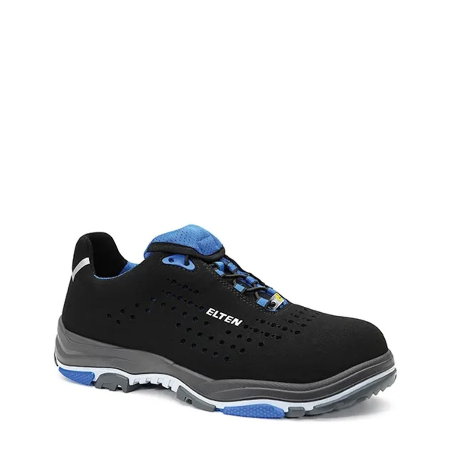 Elten Sicherheitshalbschuh Impulse Ea Blue Low ESD S1 in Blau und Schwarz, Größe 43 - Bild 2