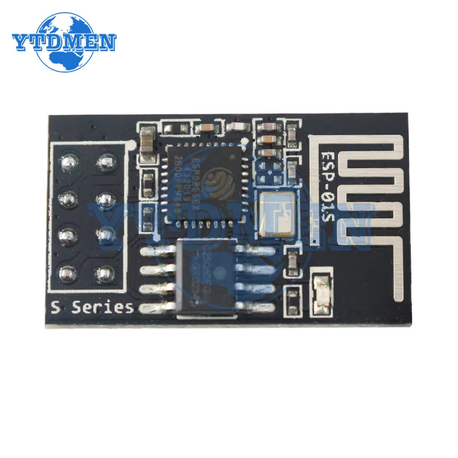 YTDMEN ESP-01S WIFI Modul ESP8266 mit geringem Stromverbrauch, 8-Pin Serial Port, Schwarz - Bild 2