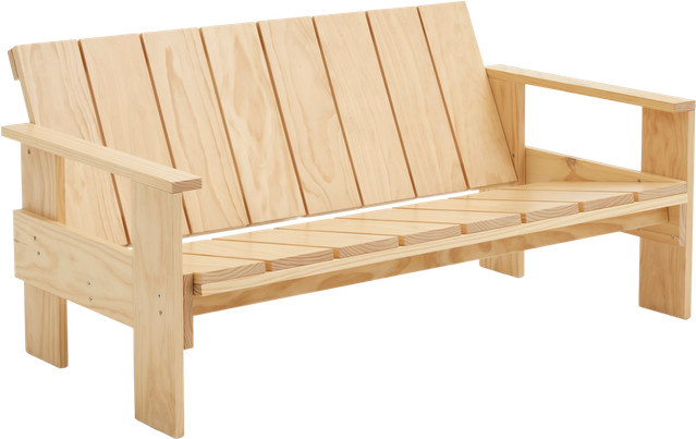 HAY Crate Lounge Sofa De Stijl in Beige - Bild 1
