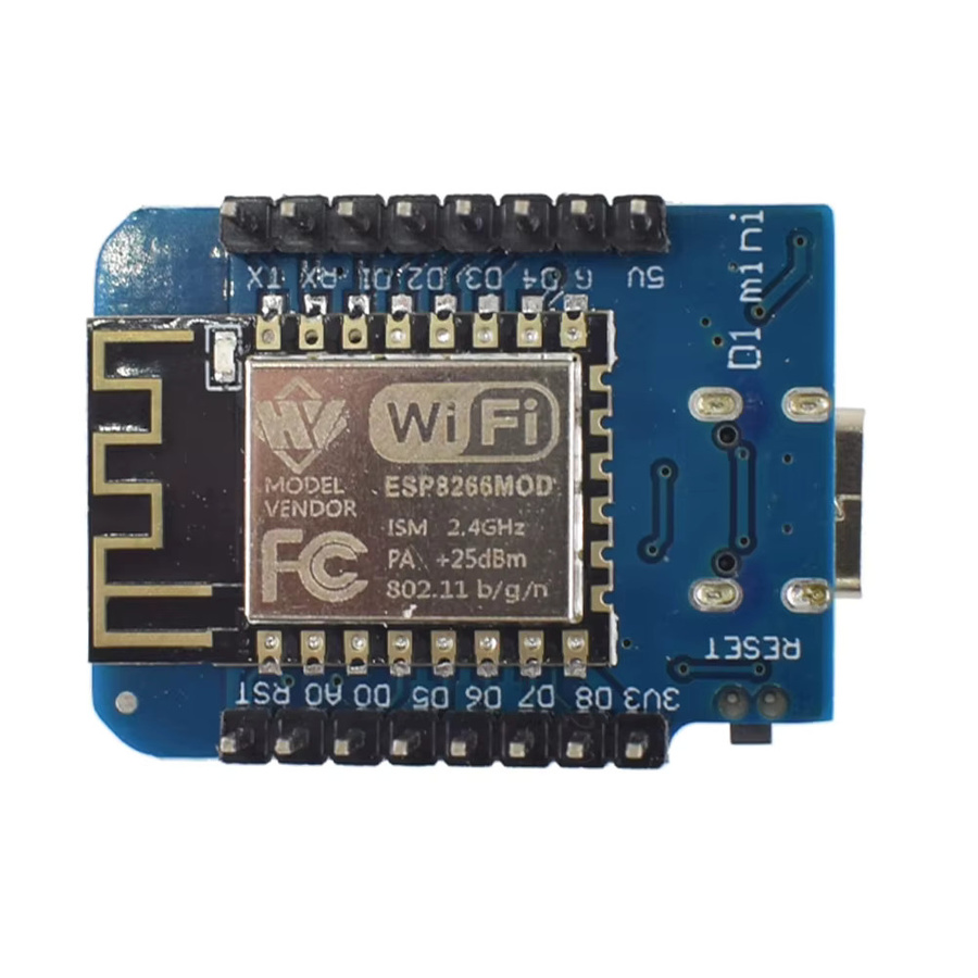 ALLOET ESP8266 D1 Mini NodeMCU WiFi IoT Entwicklungsboard mit USB-C Anschluss in Blau - Bild 5