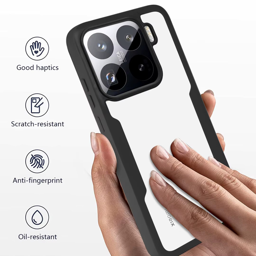 3in1 360 Grad Schutzhülle mit Displayschutz für Xiaomi 15T Pro 14T POCO M7 Pro F7 Ultra X7 Pro Transparent - Bild 6