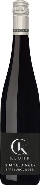 Klohr Rotwein Pinot Noir 2023, Pfalz, halbtrocken, 0,75 l - Bild 1