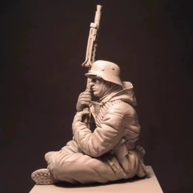 EVANOVM Panzermitgliedsmodell, 1/16 Casting Resin Model Grey Kit - Bild 2