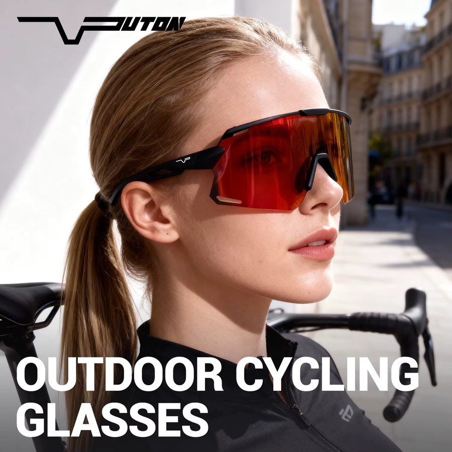 PUTON Sportsonnenbrille, Herren, Vollrand, Kunststoff - Bild 4
